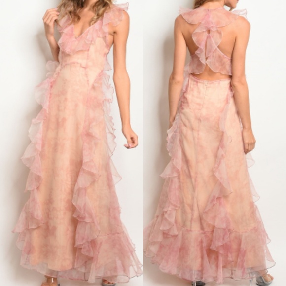 Dresses & Skirts - Blush Nude Dress 101